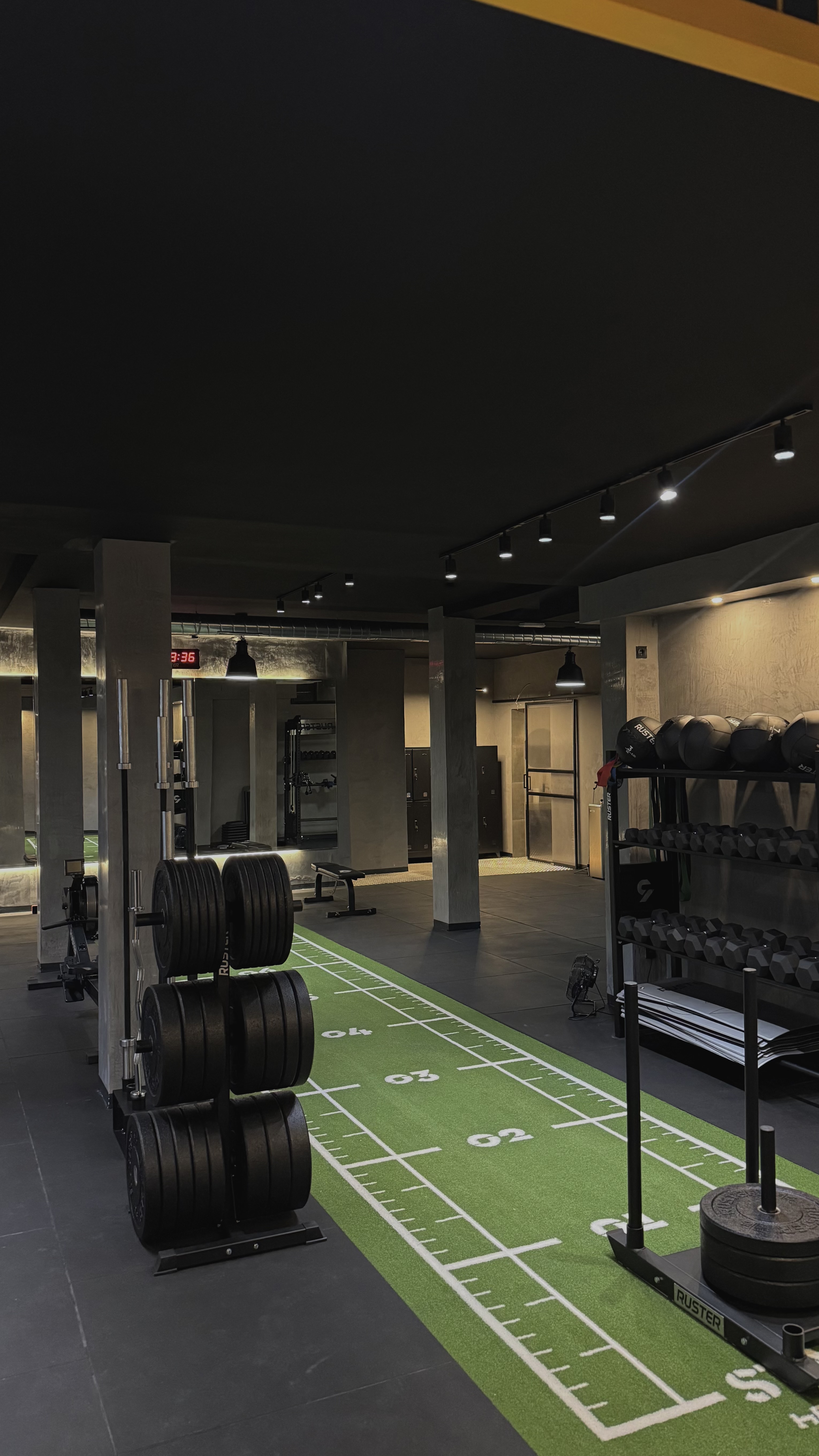 Interior del espacio de entrenamiento Soma Life